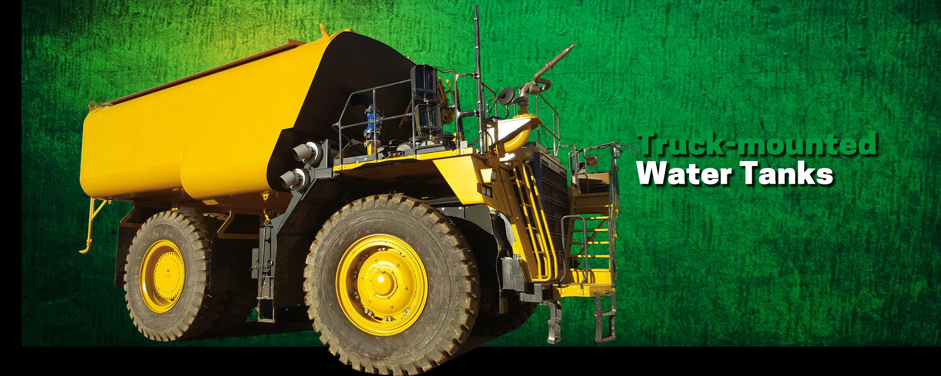 Truck mounted water tanks